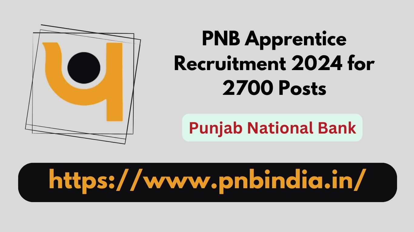 PNB Apprentice Recruitment 2024